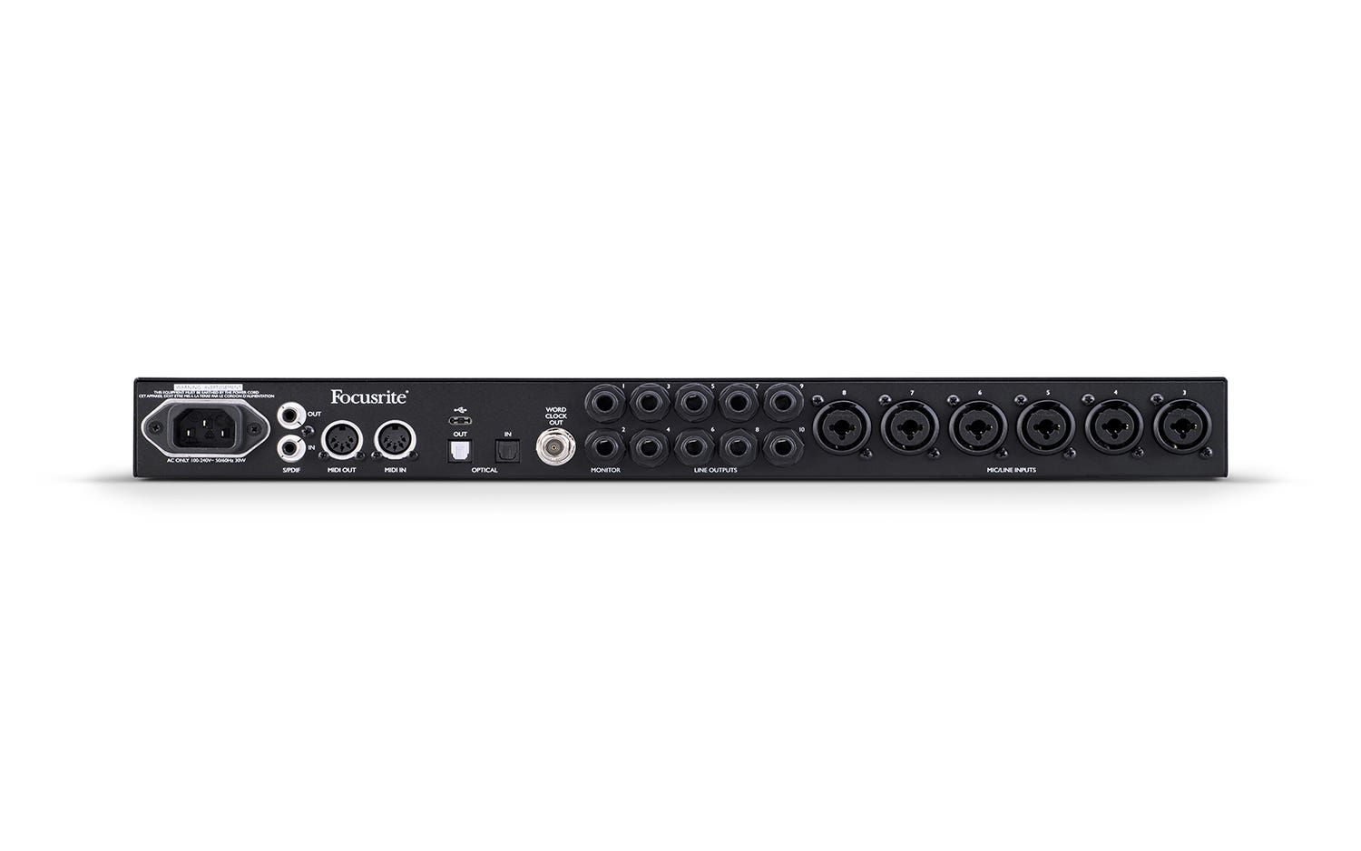 Focusrite Clarett+ 8Pre USB Interface