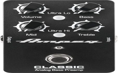 Ampeg CLASSIC Analog Bass Preamp Pedal