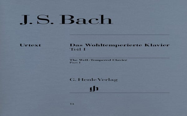 WELL TEMPERED CLAVIER BK 1 / BACH J S (HENLE)