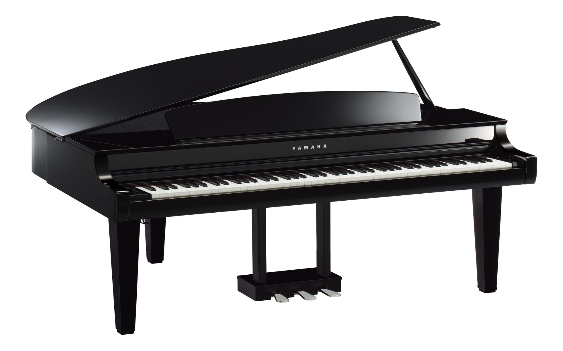 Yamaha CLP-765GP Clavinova Digital Grand Piano w/Matching Bench - Polished Ebony