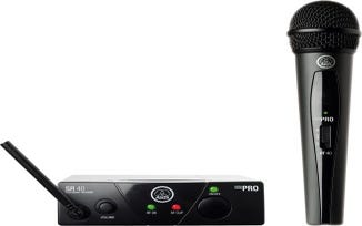 AKG WMS40 Mini Single Wireless Handheld Microphone System (Band B)