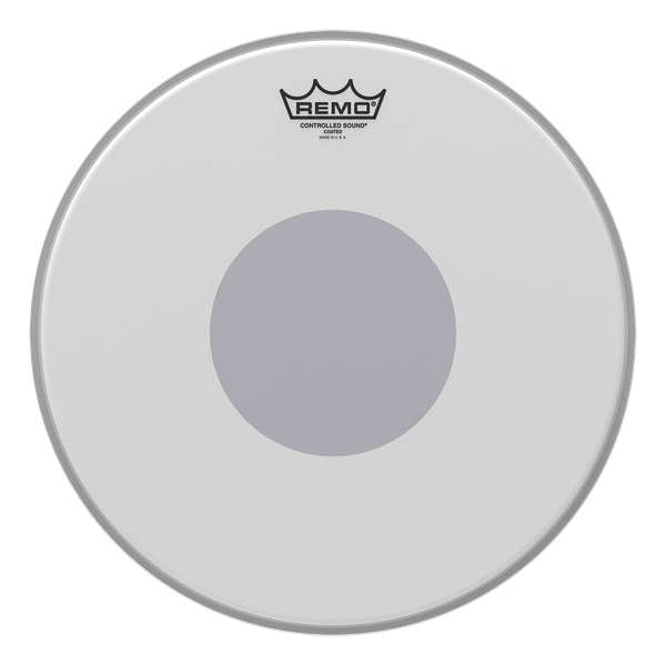 Remo Control Sound Coated 14 Drum Head w Black Dot Better Music