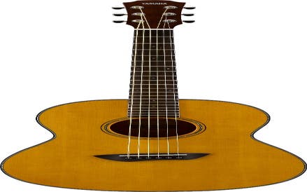 Yamaha CSF1M Travel Acoustic Guitar w/Deluxe Gigbag - Vintage Tint