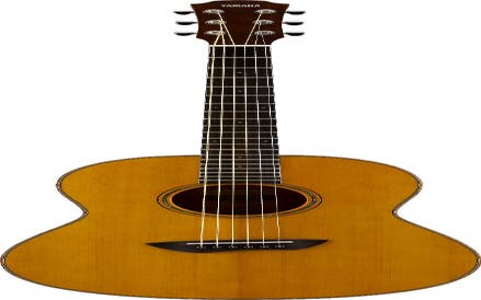 Yamaha CSF3M Travel Acoustic Guitar w/Deluxe Bag - Vintage Tint