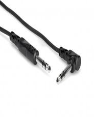 Hosa CSS105R TRS 1/4" to TRS 1/4" RA Cable - 5ft