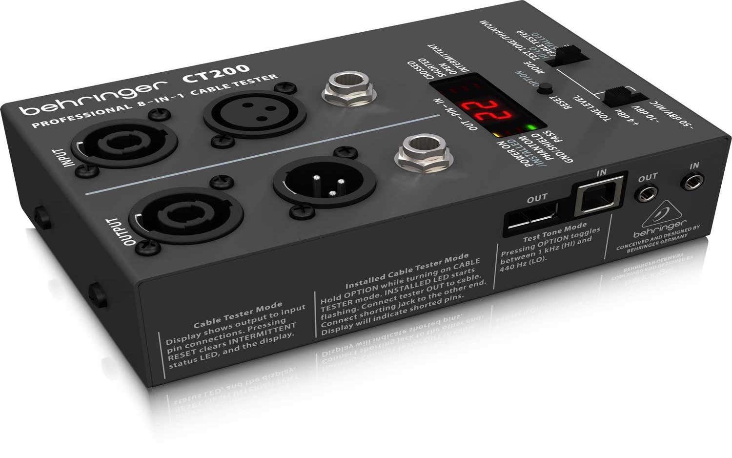 Behringer CT200 Cable Tester