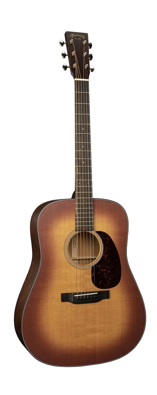 Martin D 18 SATIN Acoustic Guitar w Case Amberburst ONE ONLY Better Music
