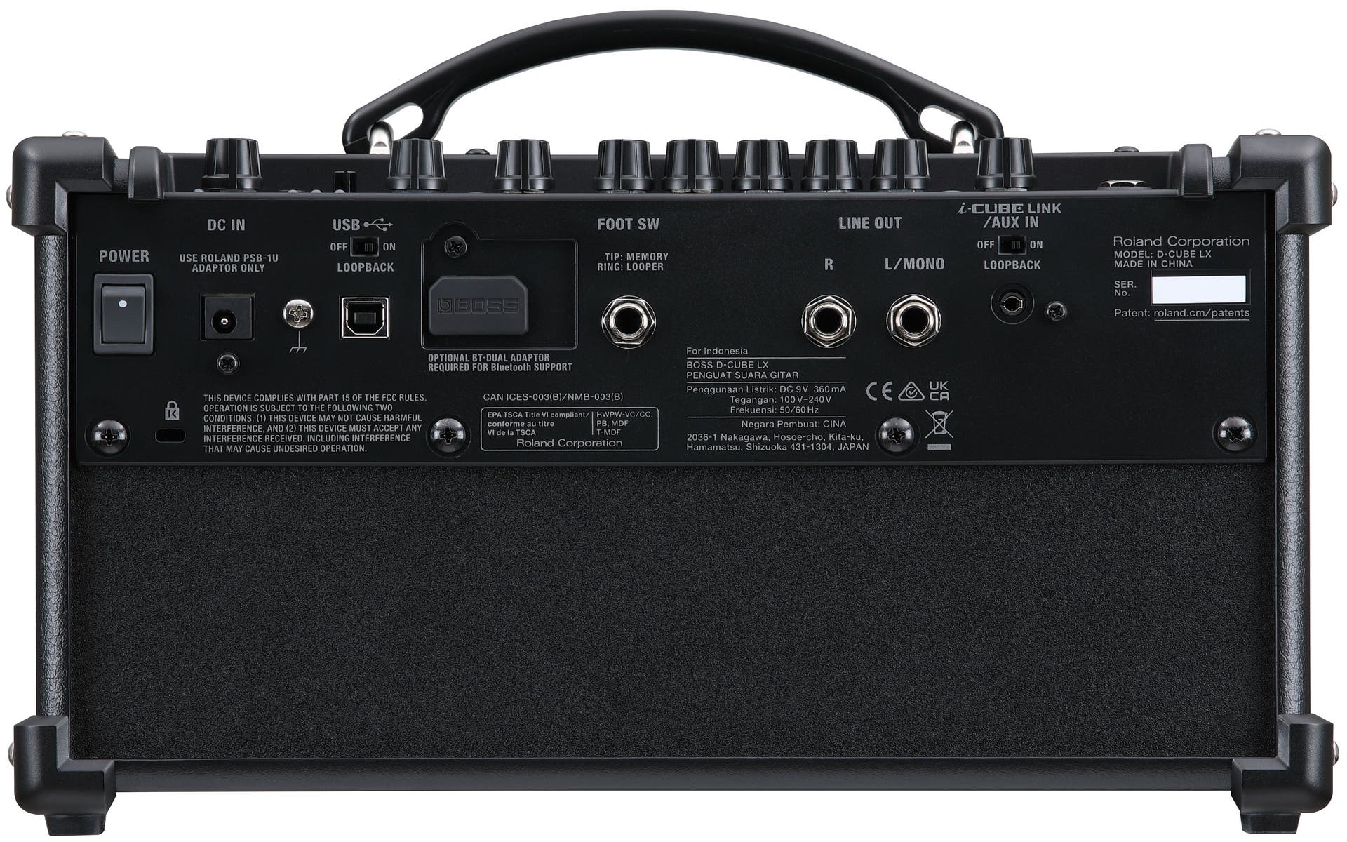 Boss DUAL CUBE LX Guitar Amplifier