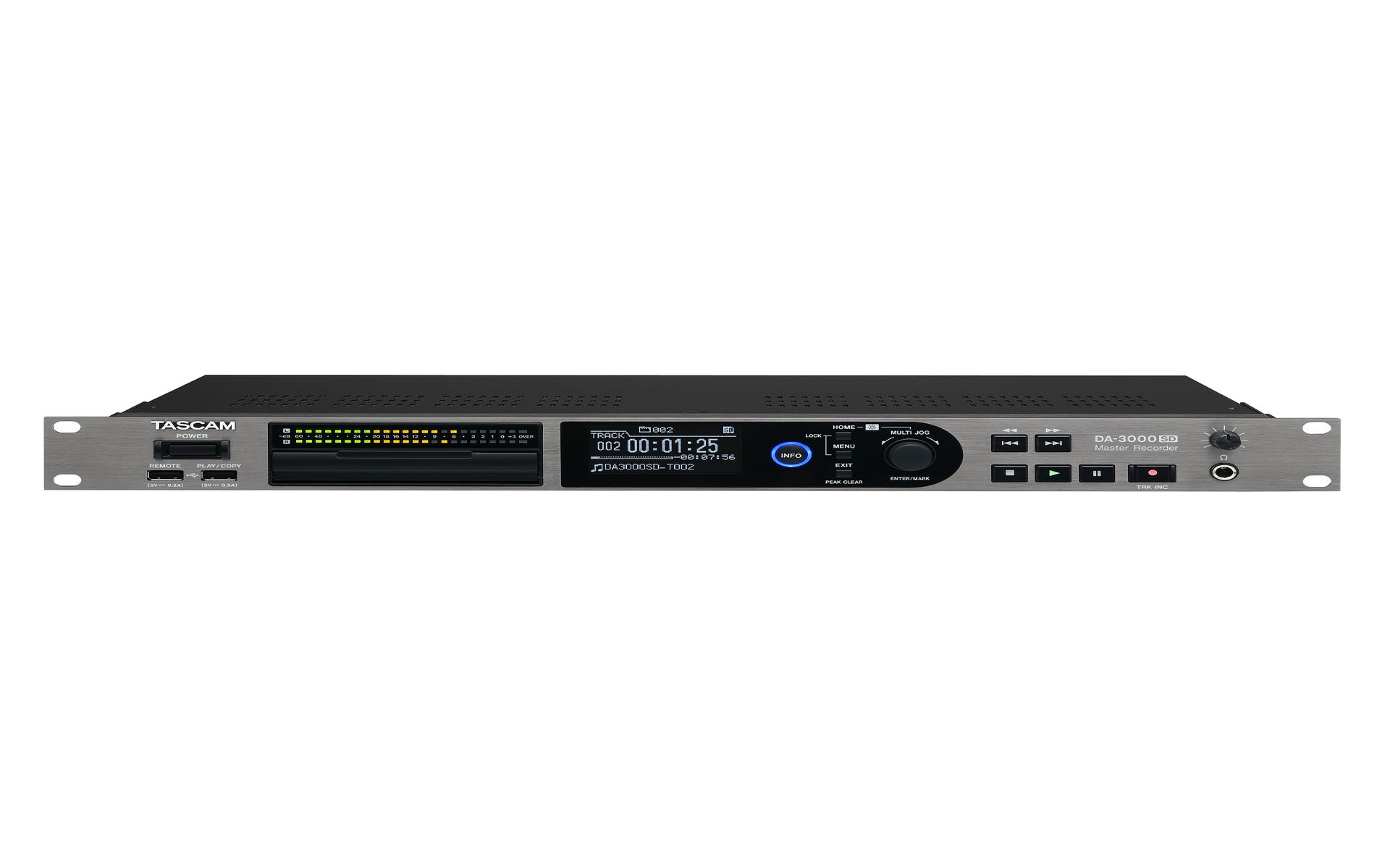 Tascam DA-3000SD 2-Channel DSD/PCM Master Recorder and AD/DA Converter