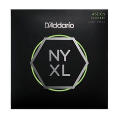 D'Addario NYXL Light Top/Med Bottom Bass Strings - 45-105