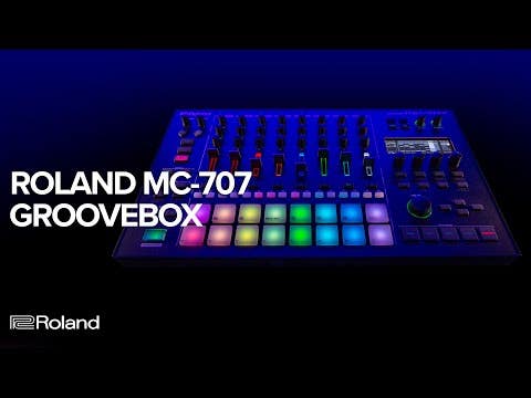 Roland MC-707 Groovebox Live Sequencer/Synth
