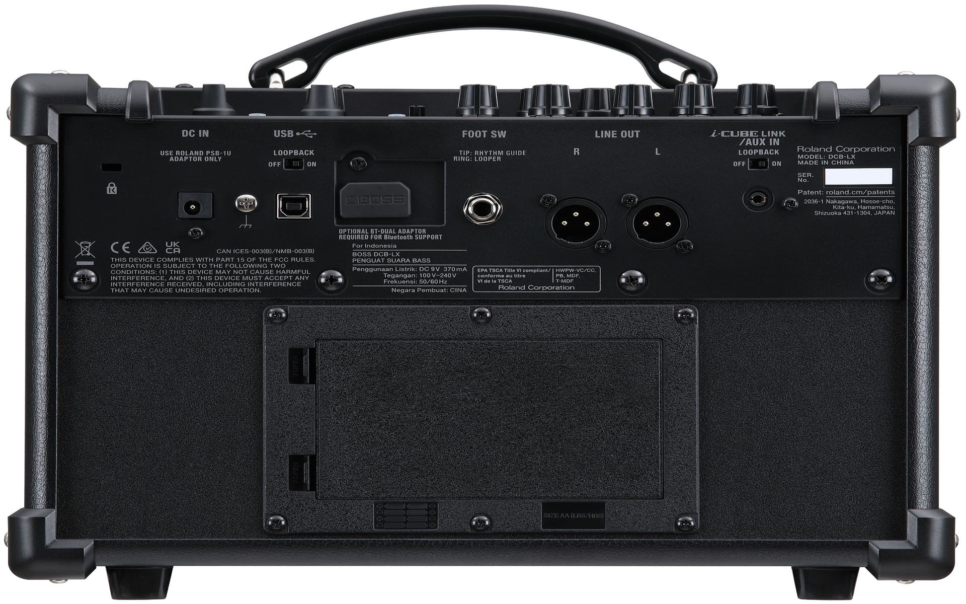 Boss DUAL CUBE BASS LX Bass Amplifier