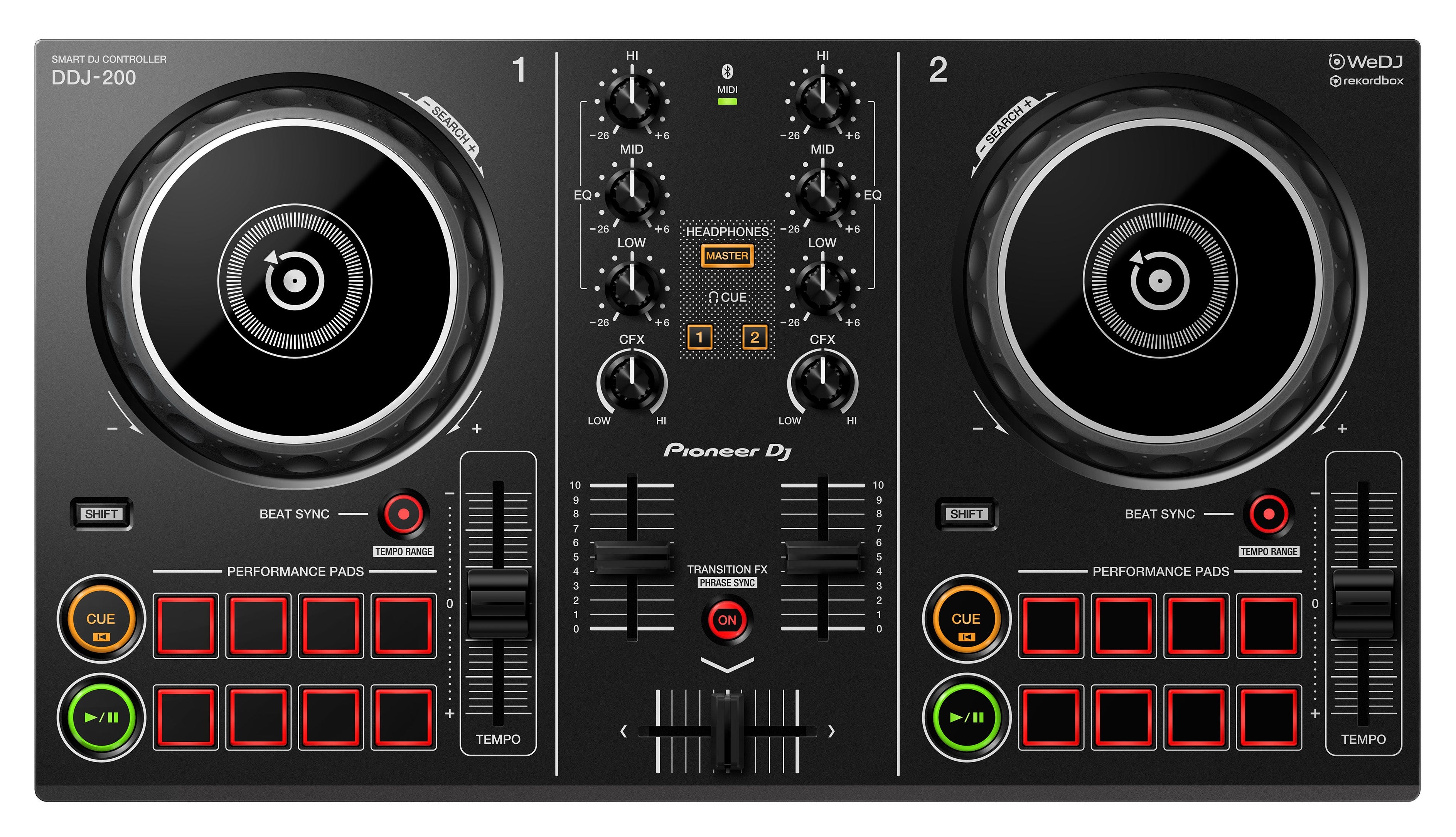 Amazon | PIONEER PRO DJ DDJ200 PIONEER SMART DJ CONTROLLER