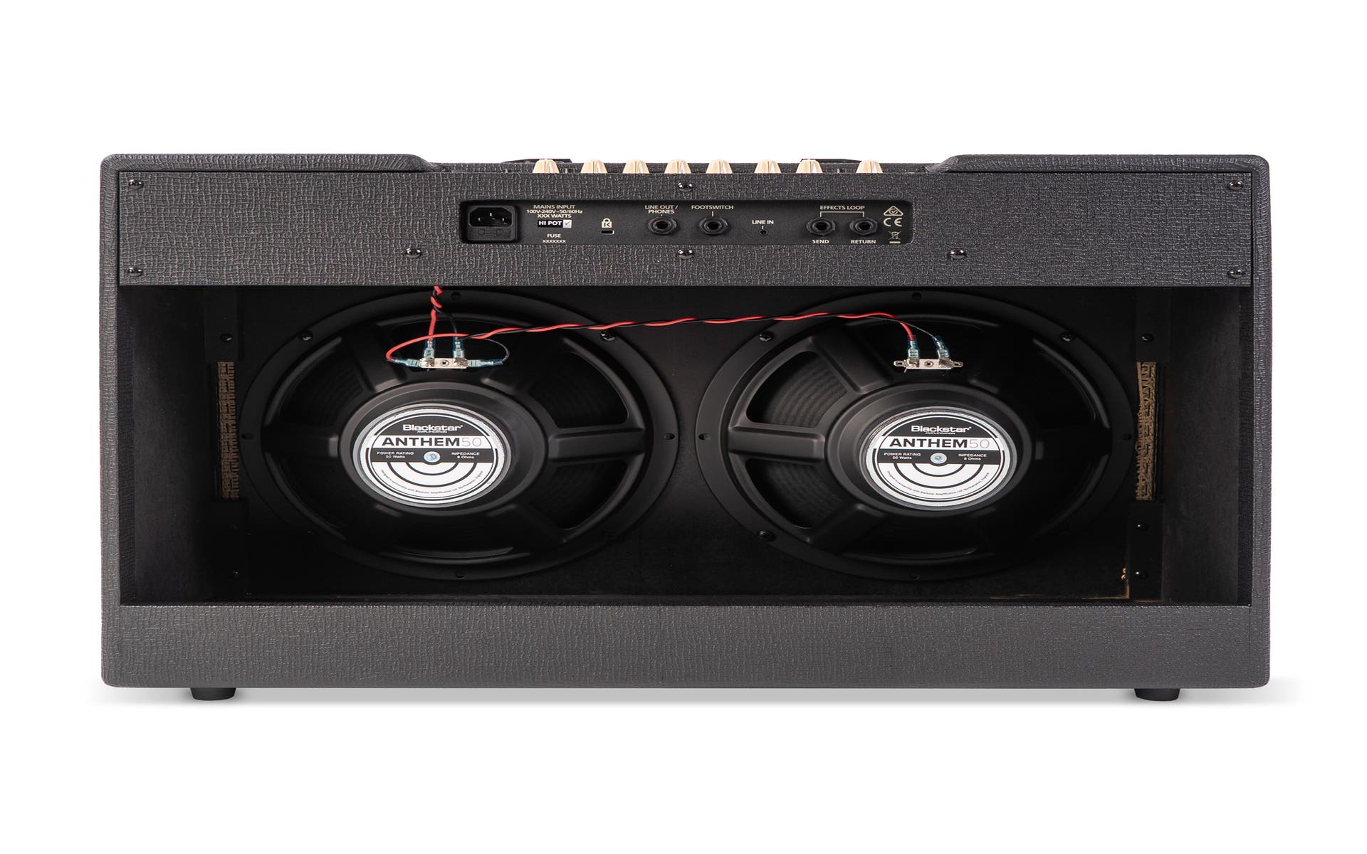 Blackstar Debut-100R 2x12 BLK 100w Guitar Combo - Black