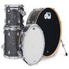 DWe 4pc Shell Pack Electronic Kit - Black Galaxy (Finish Ply) + Rubix24 Interface