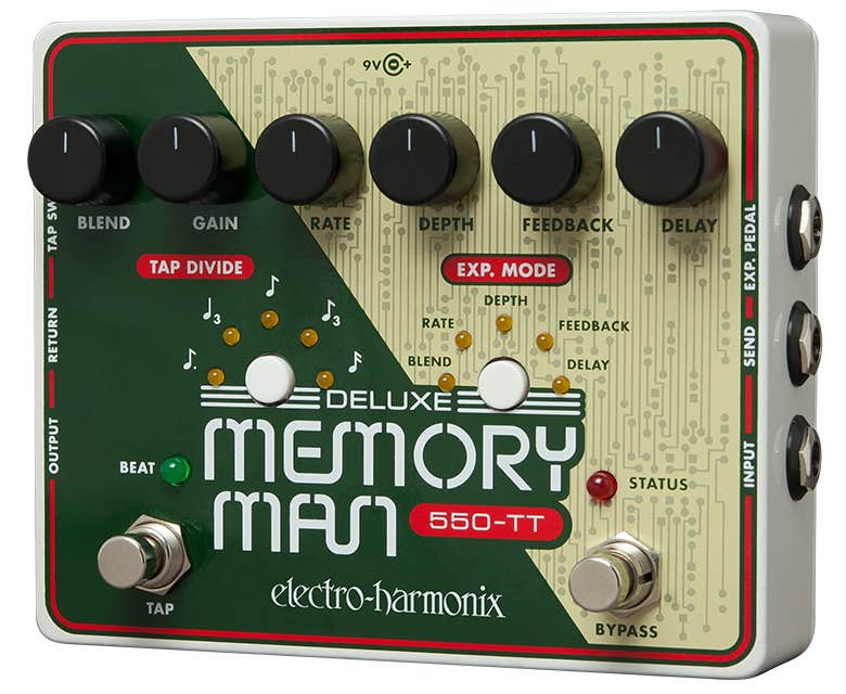 Electro Harmonix Deluxe Memory Man 550 TT Delay Pedal Better Music