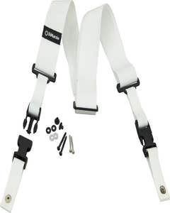 Dimarzio Clip-Lock Guitar Strap - White