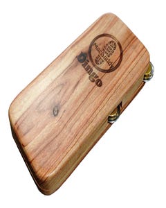 Macdaddy MDD2 "Dingo" Stomp Box in Natural Finish