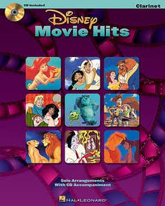 disney movie hits for clarinet/tenor saxophone BOOK/CD / DISNEY (HAL LEONARD)