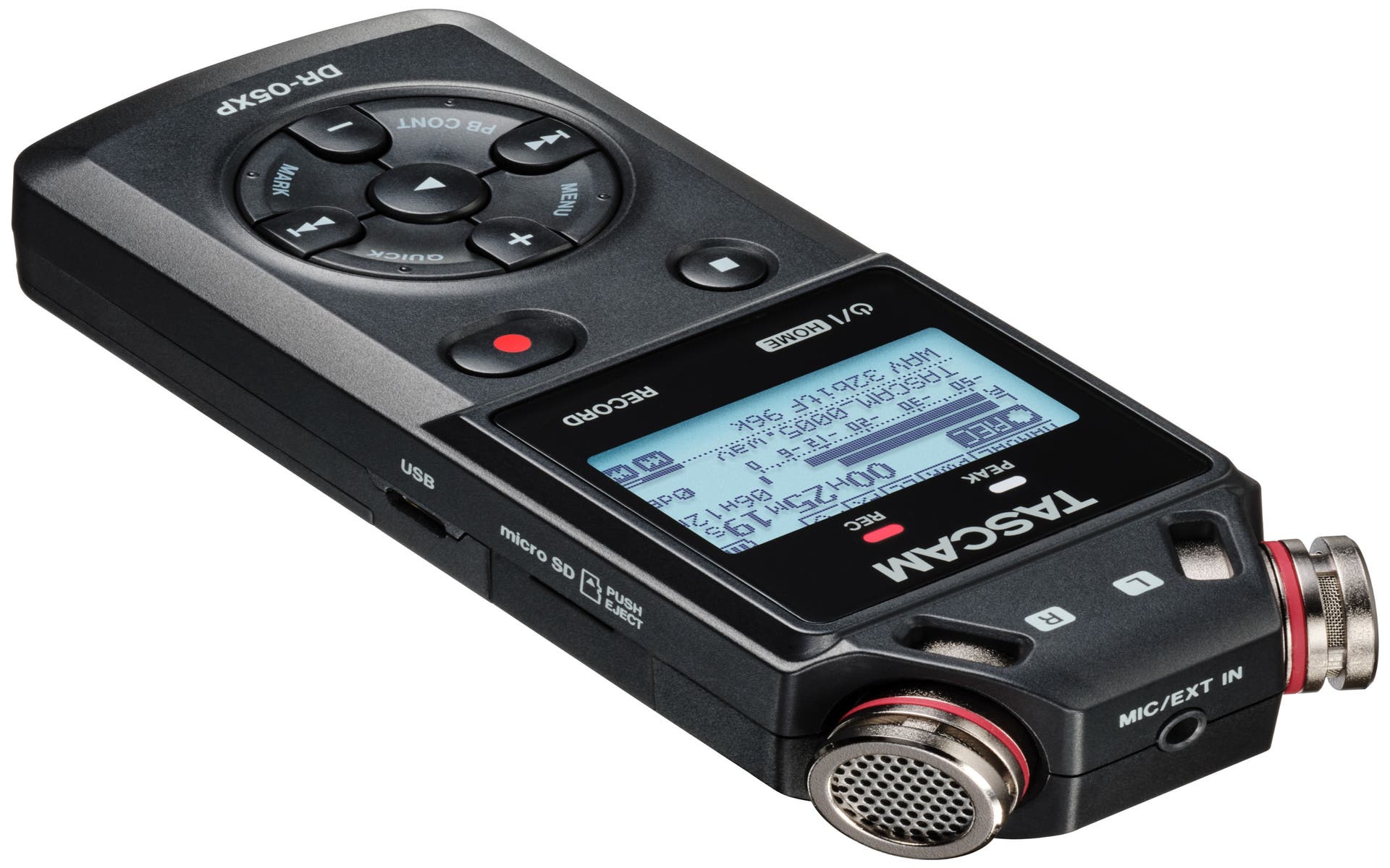 TASCAM DR-05XP 2ch Portable 32-bit Handheld Recorder w/USB-C