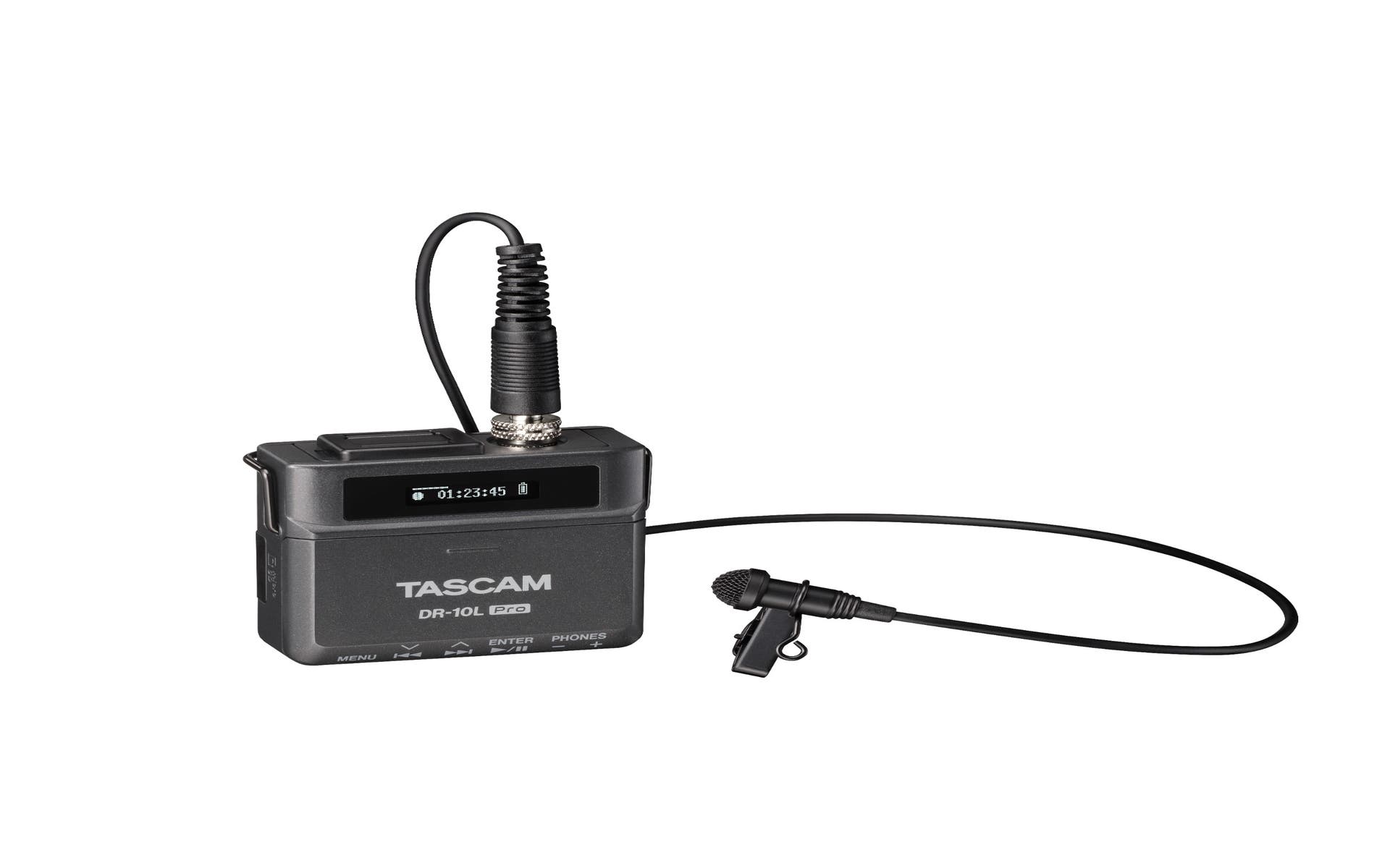 Tascam DR-10L Pro 32-Bit Float Field Recorder + Lavalier Mic