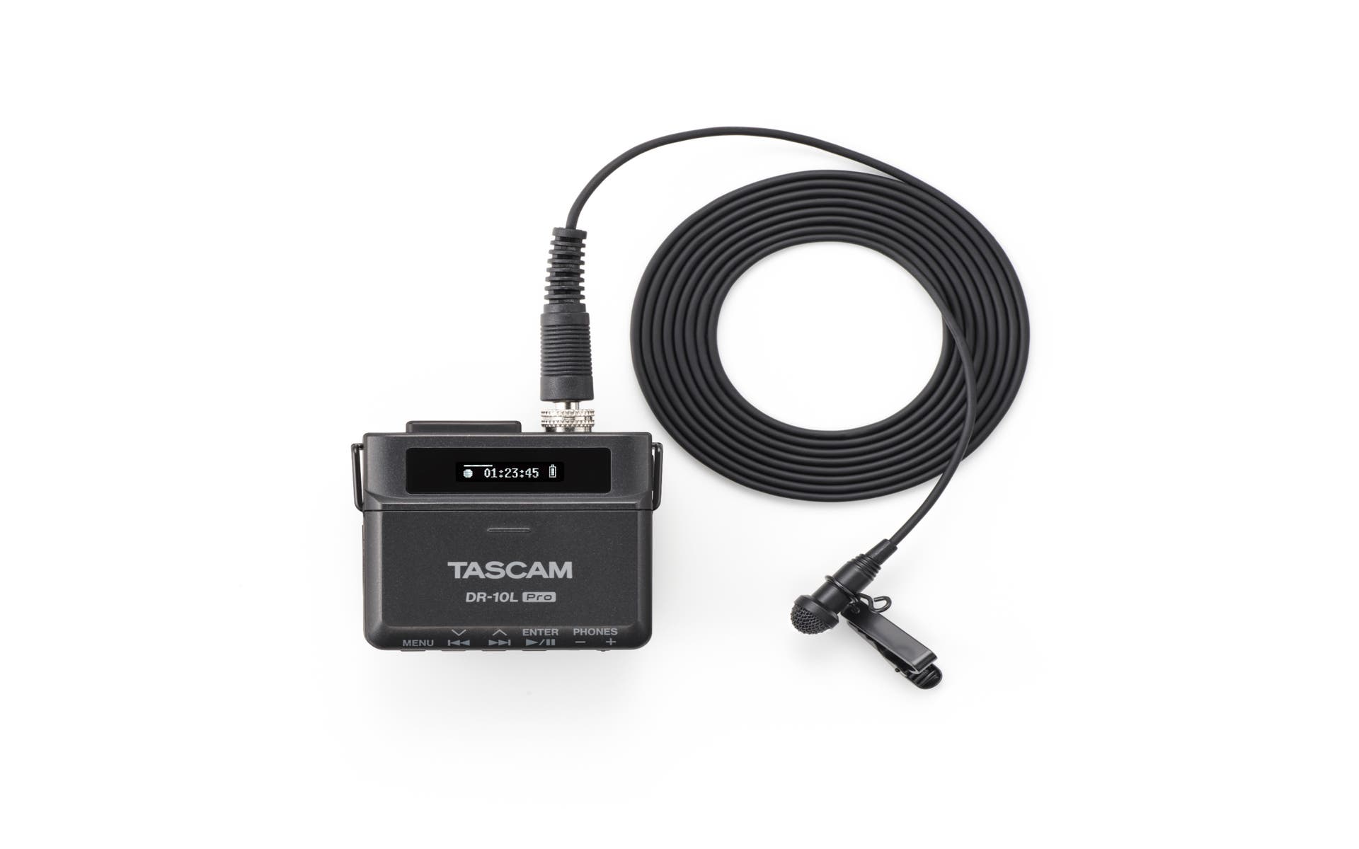 Tascam DR-10L Pro 32-Bit Float Field Recorder + Lavalier Mic