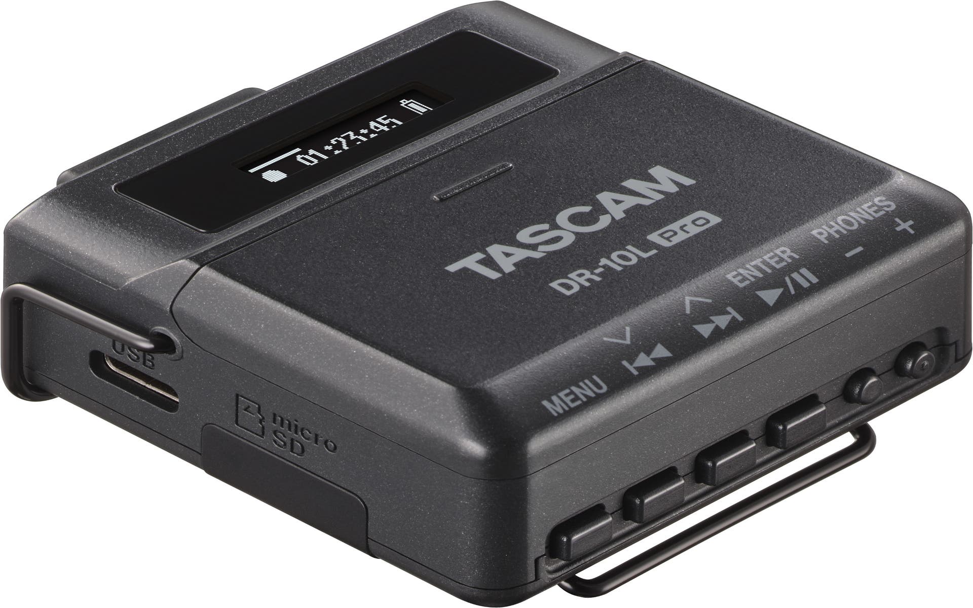 Tascam DR-10L Pro 32-Bit Float Field Recorder + Lavalier Mic