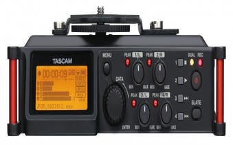 Tascam DR-70D Portable Recorder for DSLR