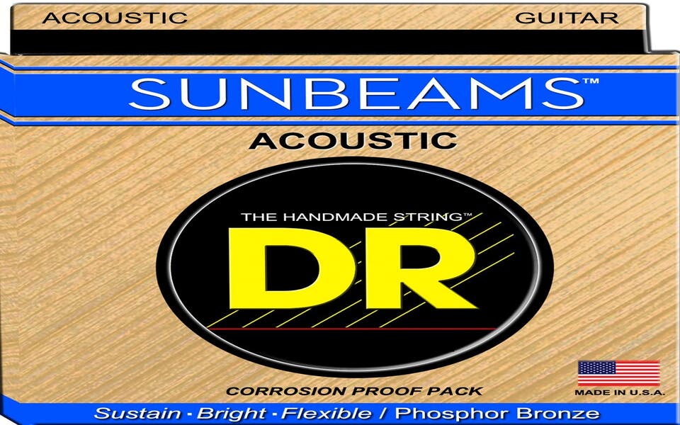 DR Strings 'Sunbeam' Acoustic Guitar Strings - 13-56