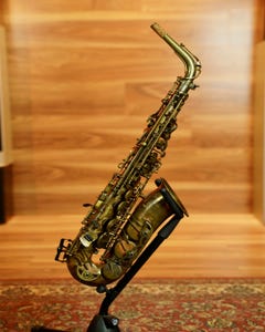 Schagerl Superior Vintage Bronze Alto Saxophone (SLA-1VB) 