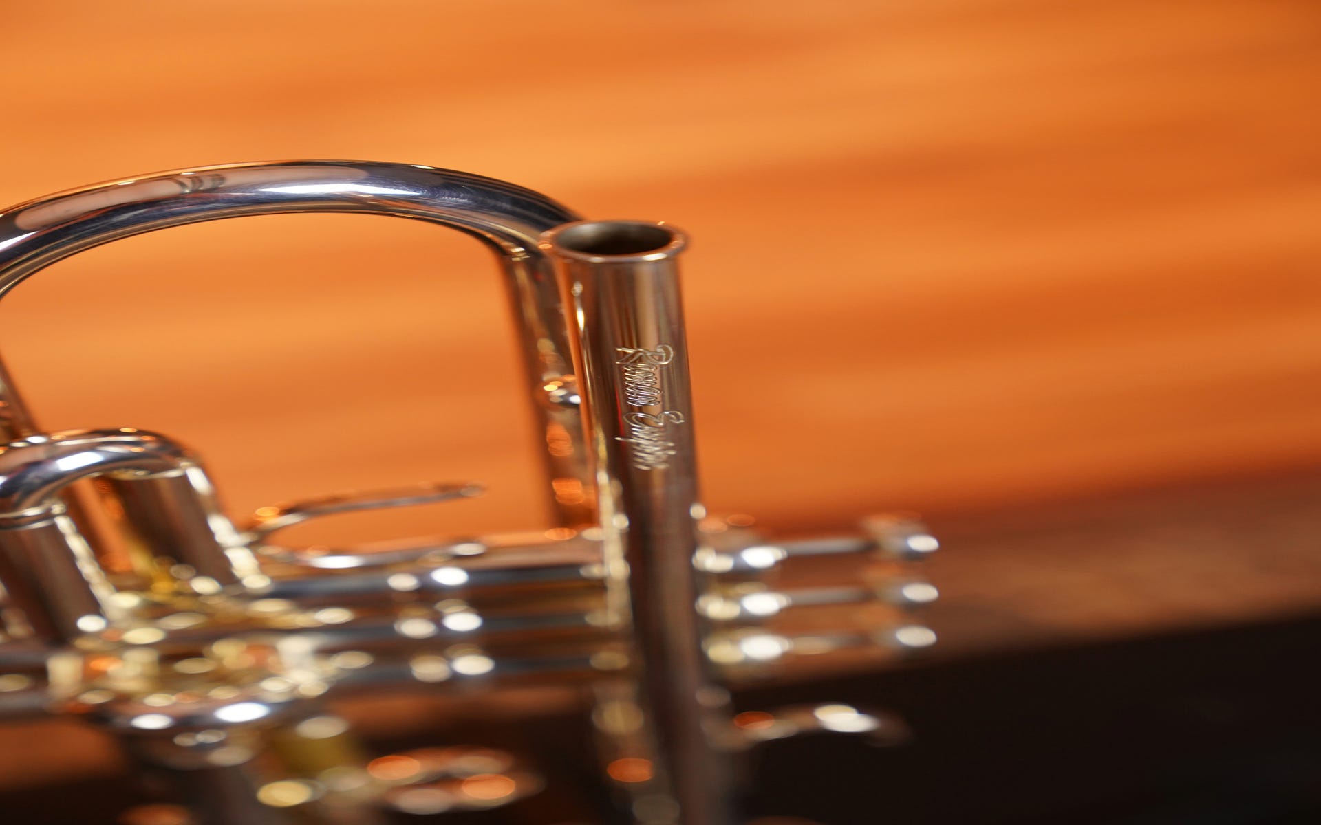 Schagerl Meister Bb Roman Empire Trumpet - Silver Plated