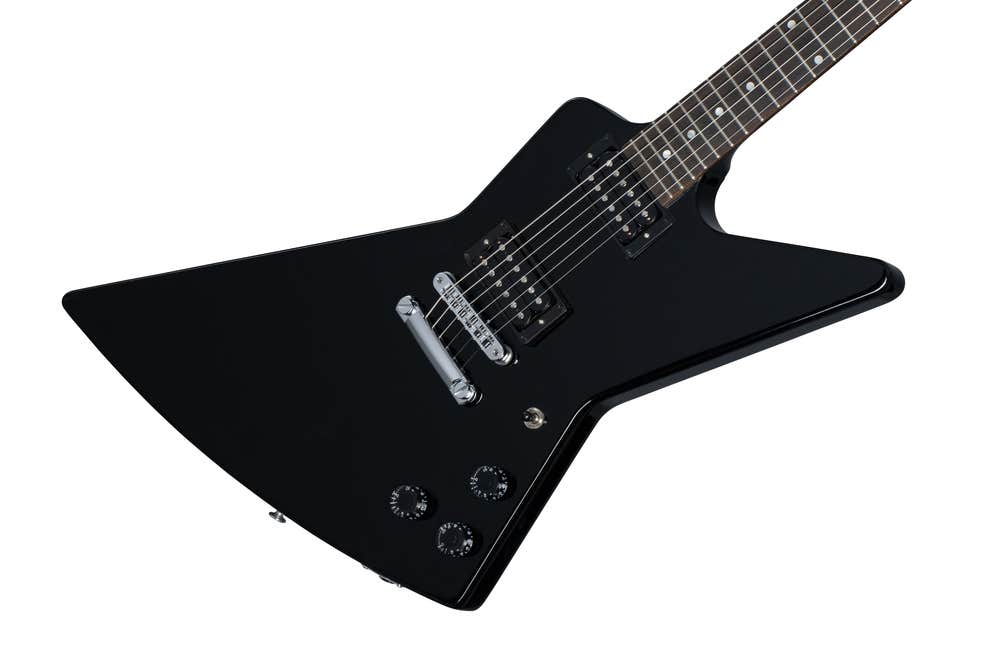 Gibson 80s Explorer w Case Ebony Better Music