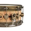 DW 50th Ann. Limited Edition 6.5 x 14 Edge Snare - Quilted Maple / Brass HW