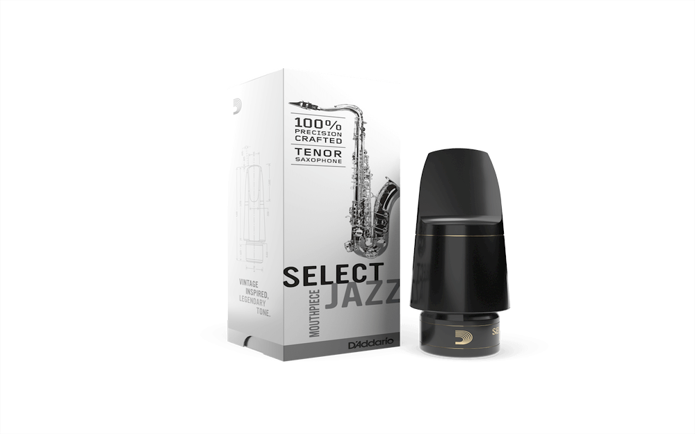 D'Addario MKS-D6M Select Jazz Tenor Sax Mouthpiece - Medium Chamber