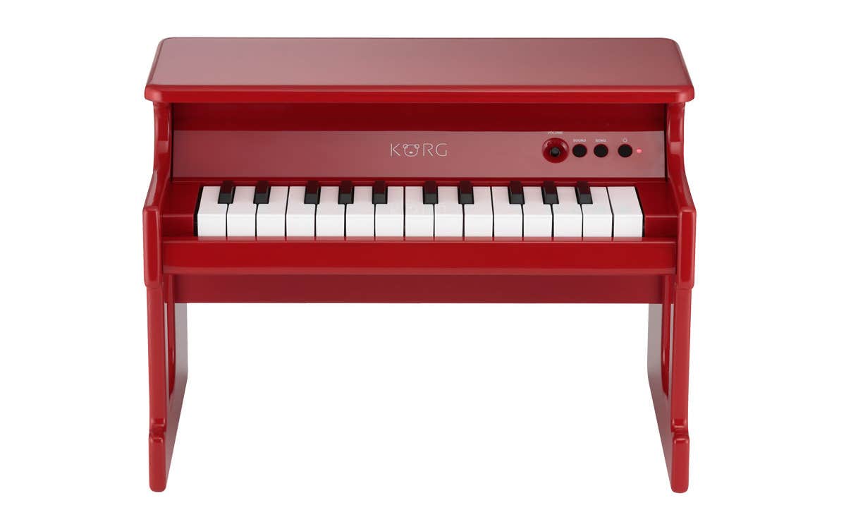 Korg tinyPIANO Mini Upright Style Piano - Red
