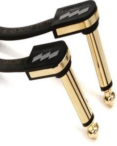 EBS Premium Gold Flat Patch Cable - Single - 28cm
