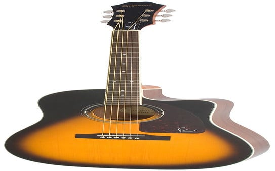 Epiphone AJ-220SCE Acoustic Electric Guitar - Vintage Sunburst