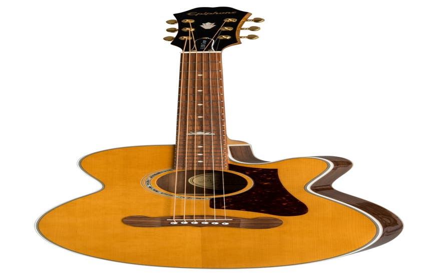 Epiphone J-200EC Studio Parlour - Vintage Natural