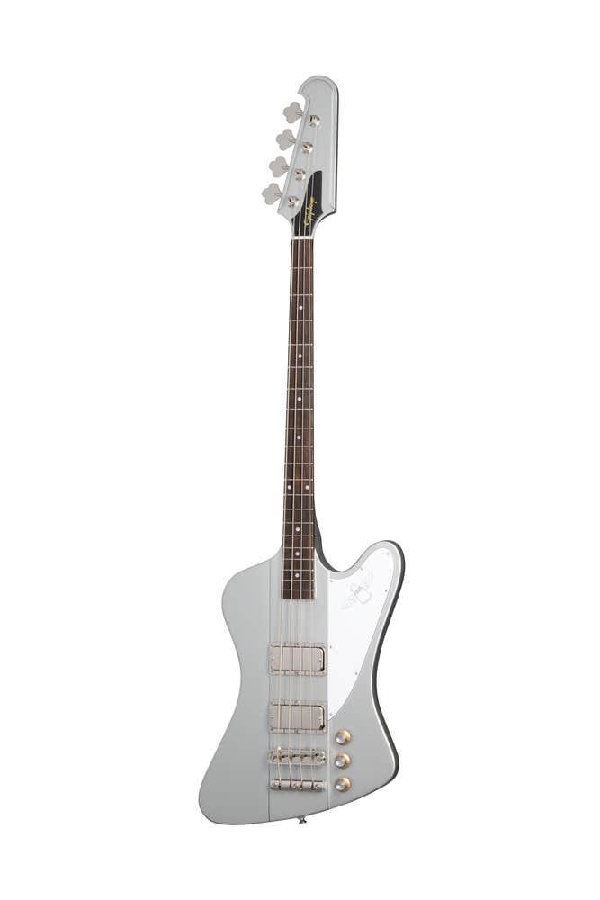 Epiphone Thunderbird 64 w Gigbag Silver Mist Better Music