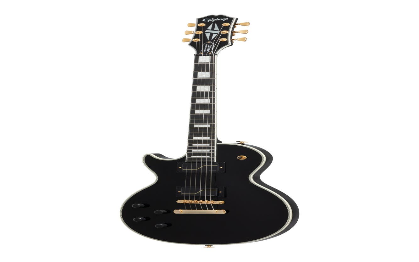 Epiphone Matt Heafy Les Paul Custom Origins w/Case - Ebony - Left Handed