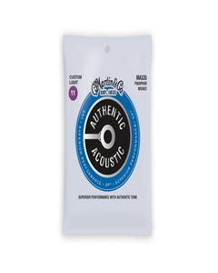 Martin Authentic 92/8 Acoustic Guitar Strings - Custom Light 11-52 (MA535)