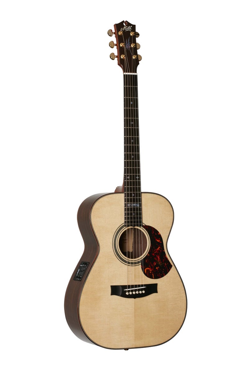Maton EM100-808 Messiah Acoustic Electric Guitar w/Case - Natural Gloss