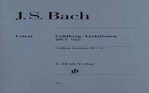 Goldberg Variations Urtext