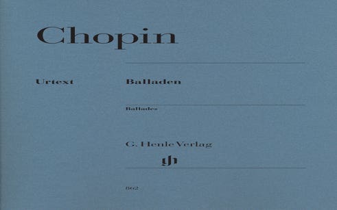 CHOPIN : BALLADES REVISED EDITION (HENLE)