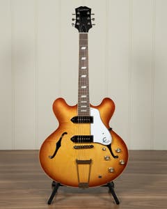Epiphone USA Casino Hollow-body Electric w/Case - Royal Tan