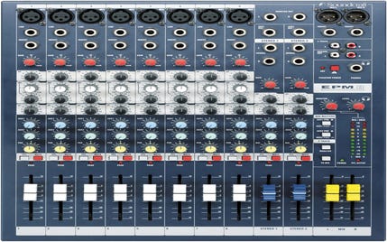 Soundcraft EPM8 8-Ch Performance Mixer