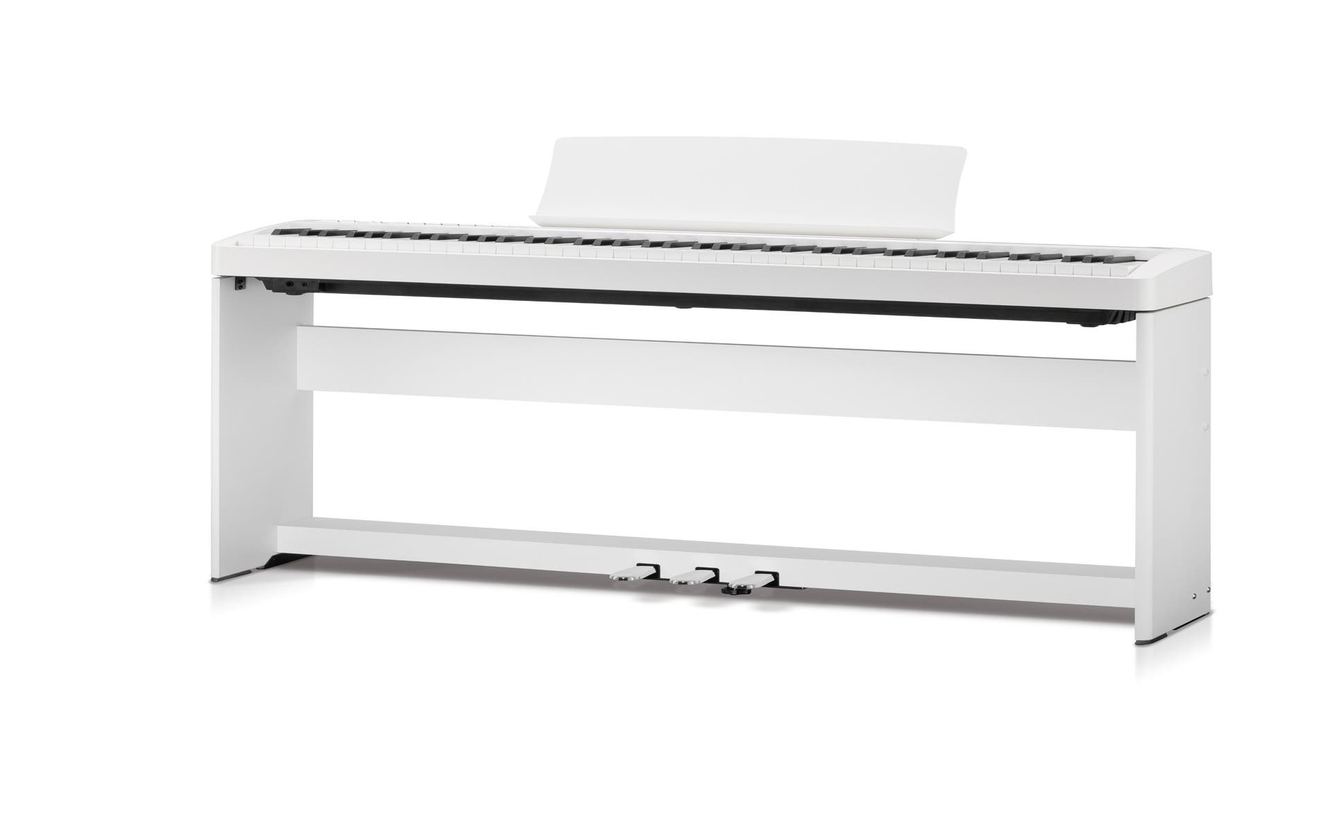 Kawai ES120SW KIT Digital Piano Set inc Stand + Pedal - White