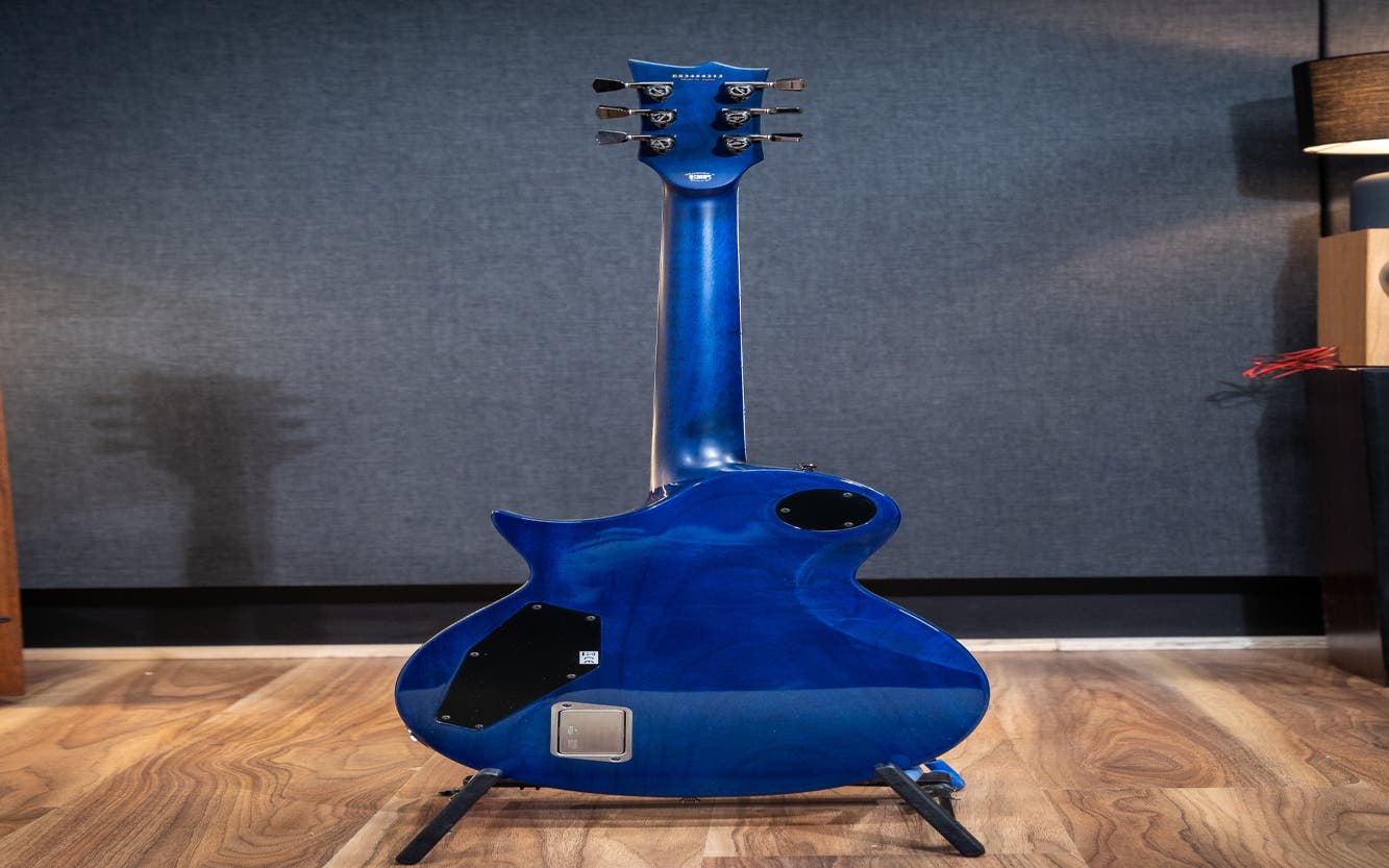 ESP E-II Eclipse Guitar w/Case - Blue Natural Fade