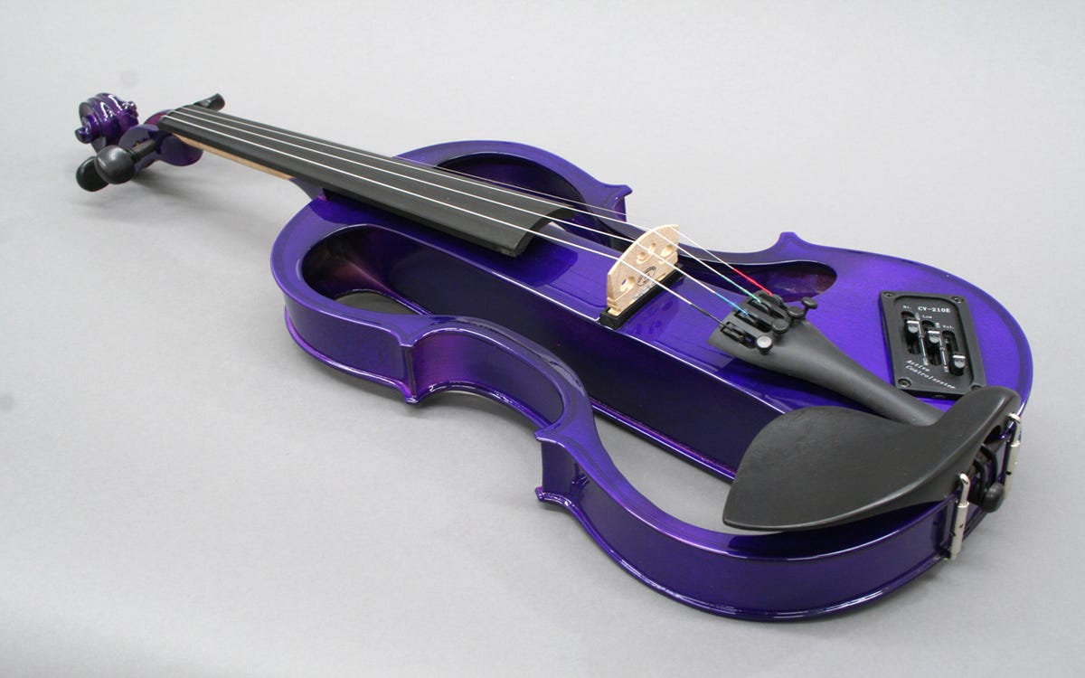 Carlo Giordano Electric Violin 4/4 - Purple (EV202CPP4/4)