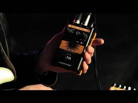 TC Helicon VoiceTone E1 Echo & Tap Delay Pedal